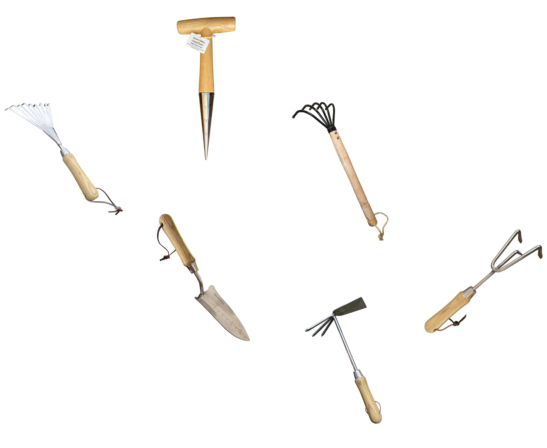 Professional gardening tools collection
